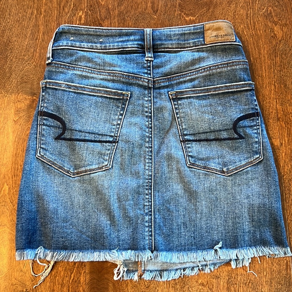 American Eagle Jean Skirt - Picture 3 of 4